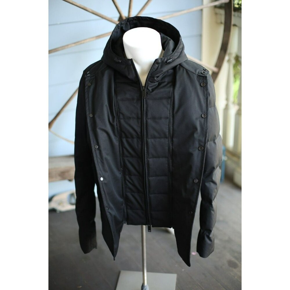 Ari Technical Wool Down Filled Blazer Jacket Coat… - image 2